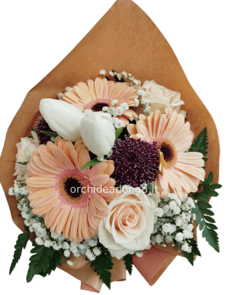 Bouquet misto colori chiari