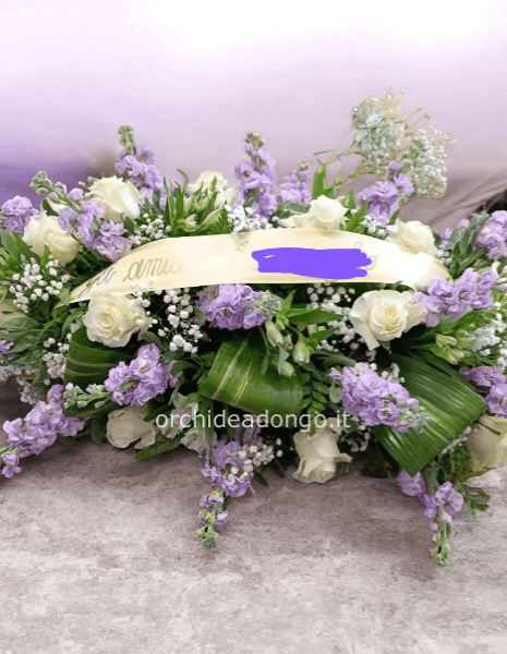 Cuscino/composizione funebre small (circa 40 cm)